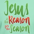thumbnail image 3 of CafePress - Jesus Is The Reason Dark T Shirt - Men's Classic Graphic Cotton T-Shirt, 3 of 4