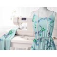 thumbnail image 6 of Soimoi Green Fabric - By the Yard - 56 Inch Wide - Leaves & Flower Floral Print Fabric - Nature - inspired and Graceful Designs for Fashion and Home Printed Fabric, 6 of 6