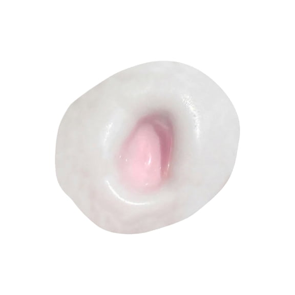 PURJKPU Ice Skin Mochi Squishy Toy, 2.36in Soft Stretchy Stress Relief Ball, Shapable Uncompressed Squeeze Toy for Daily Relaxation(Pink)