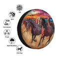 thumbnail image 4 of Balery a herd of horses Cubiertas para Neumáticos - Protector Resistente para Neumáticos de Camioneta, SUV, Remolque, Camper y RV-17 inch, 4 of 6