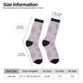 thumbnail image 2 of Balery Pink Flamingo Calcetas Largas con Estampado para Hombre y Mujer – Suaves y Transpirables, Talla Única (US 5-11), 2 of 6