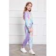 thumbnail image 6 of Arshiner Toddler Girls 2 Piece Outfits Cute Clothes Long Sleeve Sweatshirts and Sweatpants with Pockets, 6 of 10