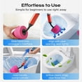 thumbnail image 5 of High Pressure Toilet Plunger, 2026 New Powerful Air Drain Unclogger, Toilet Auger Clog Remover Tool Sink Plunger Bathroom Toilet Unclogger Tool Heavy-Duty Clog Remover for Bathroom Drains (3Pcs), 5 of 9