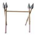thumbnail image 3 of Soporte Para Gimnasio De Para Bebés Accesorios Para Juegos Juguete Sensorial Rack Holder Toy JSJ3-Rosa CUTICAT Juguetes de gimnasia de actividad para niños, 3 of 7