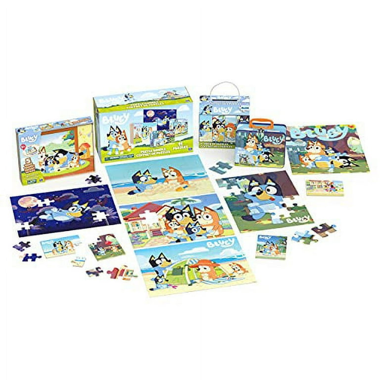 Bluey and Friends 4 X 42 Piece Jigsaw Puzzle