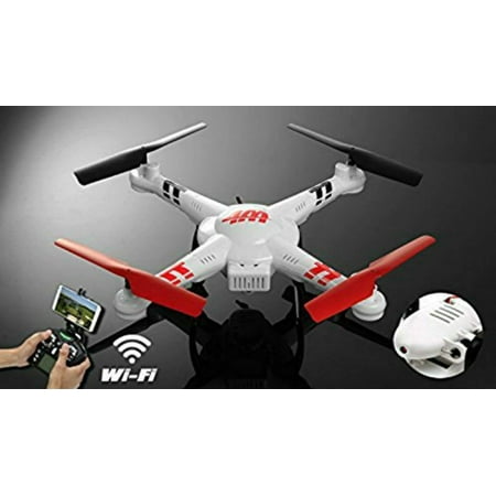 SkyCo V686K WIFI FPV Quadcopter Drone with Camera Live Video HD 720P Android IOS APP Compatible with 3D VR (Best Drone Vr App)