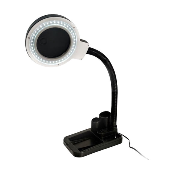 Magnifier Glass Lamp Lighting Loupe Accessory Universal Magnification Device US Plug Magnifying LED Light Reading Lamps Devices
