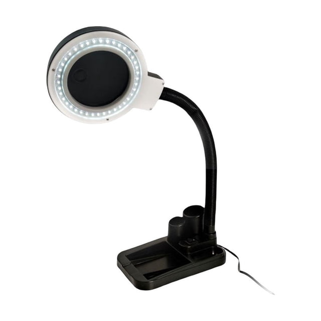 Magnifier Glass Lamp Lighting Loupe Accessory Universal Magnification Device US Plug Magnifying LED Light Reading Lamps Devices