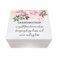 thumbnail image 1 of Jewelry Keepsake Box for Grandmother 6x5.5in - Grandmother, A Gift From Abovd, 1 of 13