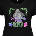 thumbnail image 4 of Inktastic Panama City Beach Florida Cute Swimming Manatee Women's Plus Size T-Shirt, 4 of 5