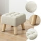 thumbnail image 3 of Niños cómodos telas bajas de tela pequeña asiento pequeño pie de baño taburete acolchado, 3 of 5
