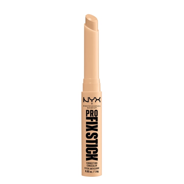 NYX PROFESSIONAL MAKEUP, Pro Fix Stick Correcting Concealer, Infused with hyaluronic acid, Cream formula - 6 Natural