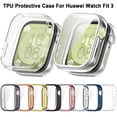 thumbnail image 3 of New Smart Bumper Watchband Screen Protector Protective Shell Full Cover TPU Case SILVER, 3 of 8