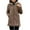 Coffee, variant on Winter Coats for Women Women's Plus Fleece Cotton Jacket Warm Lamb Fleece Top Coat Sweater Coat,Size S-3XL
