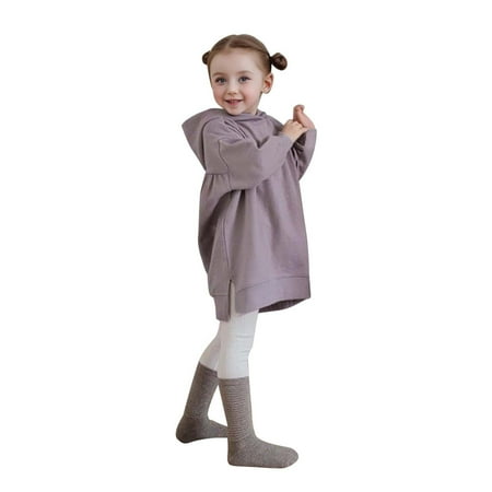 

Toddler Girls Sweatshirts Zip Up Hoodies Boy Long Sleeve Hooded Jacket with Pocket Kid Casual Outwear Cute Pullover Tops Clothes for Girls Size 12-18 Months