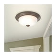 thumbnail image 2 of Flush Mount Lighting Series Brown With Marble Glass, 2 of 2