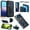 Blue, variant on For Apple iPhone 14 (6.1") Hybrid Heavy Duty Protection Shockproof Defender with Belt Clip and Kickstand Dual Layer Phone Case Cover by Xpression - Red