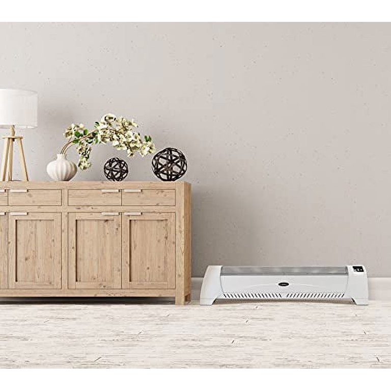 Lasko 5622 Low Profile Silent Room Heater, White - Walmart.com