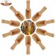 thumbnail image 2 of 10 cucharas de madera para café, té, minicucharas para dulces, sales de baño, especias, cucharas de sabores, vajilla, 2 of 9