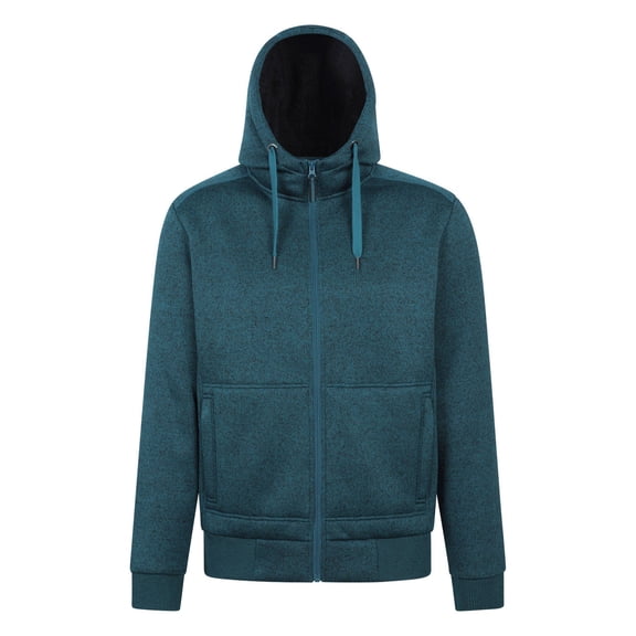 Mountain Warehouse Mens Nevis II Faux Fur Hoodie