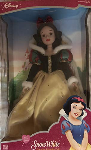 snow white porcelain keepsake doll