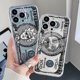 thumbnail image 2 of Para Xiaomi Redmi Note 11 12 Pro 5G 11S 10 4G 10S 12C 11A 10C 9C Rick and Morty Crazy Sientist Funda De TPU Transparente Cojín De Aire Cuadrado Anticaída, 2 of 4