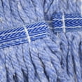thumbnail image 3 of CTLOEOALN Mop Head Replacement Heavy Duty Commercial Grade Blue Industrial Cleaning Mop Head Refills (2, Medium), 3 of 5