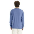 thumbnail image 3 of Hanes Long Sleeve Cotton T-Shirt Unisex Garment Dyed Tee Crewneck Cotton, 3 of 7