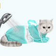 thumbnail image 2 of Cat Shower Net Bag Adjustable Kitten hing Mesh Bags Multifunctional Anti-Bite Anti-Scratch Pet Restraint Bag for Nail Trimming Washing Cleaning Examining,Gray, 2 of 8