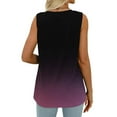 thumbnail image 4 of Quinlirra Tank Tops For Women 2024 Fashion Women's Spring/Summer Solid Color Casual V-neck Sleeveless Top Tank Top, 4 of 5