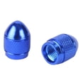 thumbnail image 2 of Sunlite Hex Sport Valve Caps Bullet Tip Blue SV, 2 of 3
