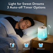 Momcozy Baby Sound Machine, White Noise Machine with Night Light,Timer Baby Soother,34 Soothing Sounds, App Control,