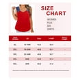 thumbnail image 2 of TIYOMI Plus Size 5X Shirts For Women Ruffle Tank Tops Red American Flag V Neck Pullover 4th of July Summer Tank Tops 5XL 26W 28W, 2 of 2