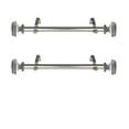 thumbnail image 2 of Domovina Pat 1 - inc  dia. Side Curtain Rod 12-20 inch long , Set of 2-Color:Satin Nickel, 2 of 2
