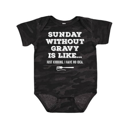 

Inktastic Sunday Without Gravy Gift Baby Boy or Baby Girl Bodysuit