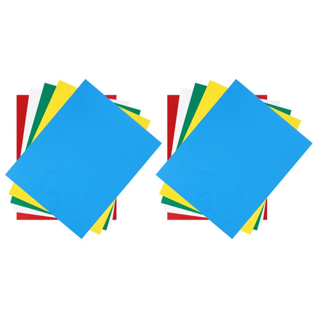 EIMELI 10 Sheets of Water-soluble Carbon Paper Assorted Color Transfer Paper Art Projects DIY Crafting