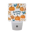 thumbnail image 6 of Yayeee LED Plug in Night Light for The Home with Auto Dusk to Dawn Light Sensors, 2 Pack, Pumpkins Pattern, 6 of 6