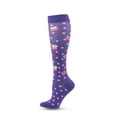 thumbnail image 5 of EOYWHK Men's Casual Novelty Socks Colorful Fun Compression Socks Non Slip Breathable Athletic Socks for Men Outdoor Sports Purple S, 5 of 6