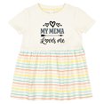thumbnail image 3 of Inktastic My Mema Loves Me Girls Girls Baby Dress, 3 of 5