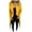 Yellow, variant on Vedolay Winter Long Coats for Women Winter Thicken Coat Stand Collar Thicker Outerwear Khaki,L