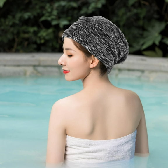 Hemoton Satin Lined Sleep Cap Cotton Adjustable Head Wrap Women Curly Hair Hat Nighttime Sleeping Hat For Preventing Hair Breakage