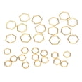 thumbnail image 4 of Crochet Stitch Markers,30pcs Hexagonal Knitting Stitch Hexagonal Knitting Stitch Markers Stitch Marker Rings Finely Tuned Performance, 4 of 14