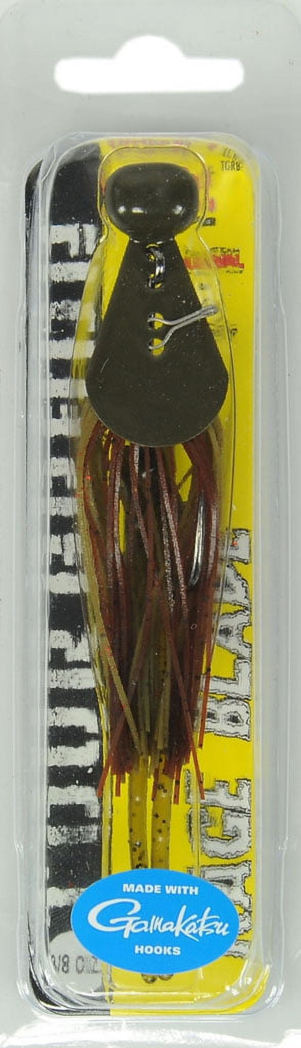(3 pack) Strike King Tour Grade Rage Blade 3/8 oz Green Pumpkin Craw Swim Jig Lure