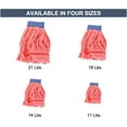 thumbnail image 5 of Arkwright Microfiber Tube Mop Head (21 oz), Highly Absorbent, Quick Drying, Red, 5 of 6
