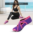 thumbnail image 4 of Calcetines De Yoga, Zapatos De Yoga Profesionales Para Adultos Antideslizantes, Entrenamiento Físico, Calcetines De Baile De Yoga, Zapatos De Envoltura De Yoga Gris, M, 4 of 7