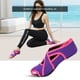 thumbnail image 4 of Calcetines De Yoga, Zapatos De Yoga Profesionales Para Adultos Antideslizantes, Entrenamiento Físico, Calcetines De Baile De Yoga, Zapatos De Envoltura De Yoga Gris, M, 4 of 7