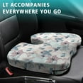 thumbnail image 4 of Premium Butterfly Pattern Memory Foam Seat Cushion Ergonomic Chair Pad for Office Chair, Car, Airplane & Bleachers Sciatica, Tailbone Hip & Back Pain Relief - Chair Cushion for Long Office Workers., 4 of 5