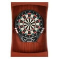 thumbnail image 4 of Carmelli BG1040 Outlaw Free Standing Dartboard & Cabinet Set, Cherry Finish, 4 of 7