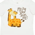 thumbnail image 4 of Inktastic My Big Sister Loves Me Boys or Girls Toddler T-Shirt, 4 of 5