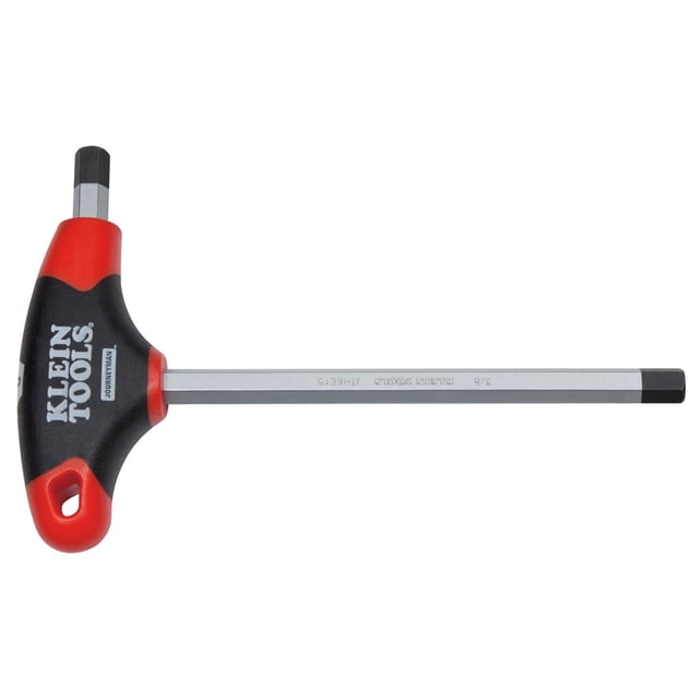 Llave Allen Klein Tools JTH6E15 de 9,5 cm con mango en T de 3/8"